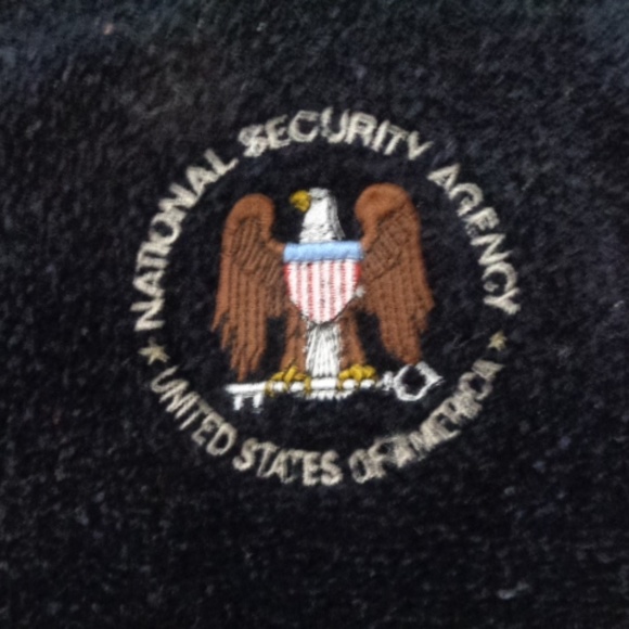 NSA Black Golf Towel NEW US Government - Picture 2 of 5